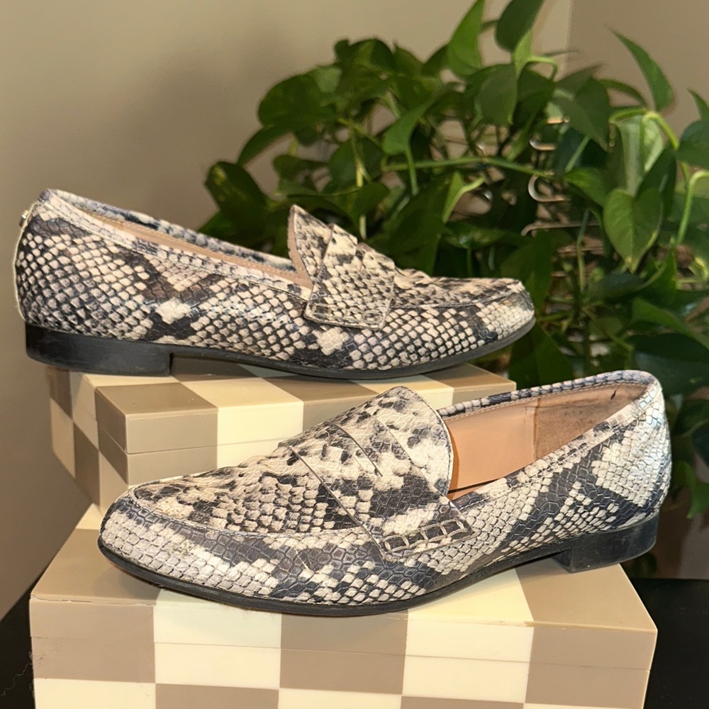 Circus by Sam Edelman Snakeskin Patterned Loafers